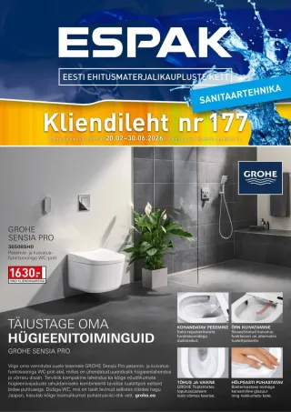 Espak • Sanitaartehnika kataloog