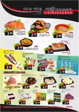 Grossi Toidukaubad • Kliendileht