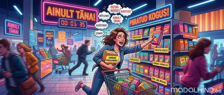 Miks lihtsad sildid poeriiulil suudavad meie käitumist nii drastiliselt muuta