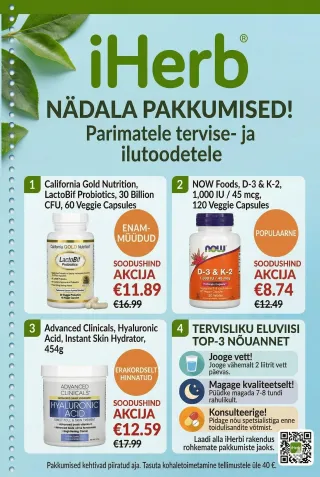 iHerbi kataloog ja soodustused - iHerb • Kliendilehed