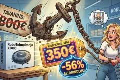 Kuidas poed manipuleerivad meid uskuma hiiglaslikesse soodustustesse