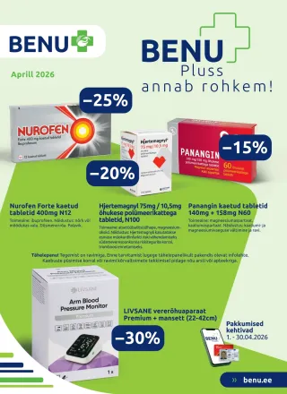 BENU apteek • kliendileht
