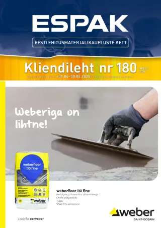 Espak • Kliendileht