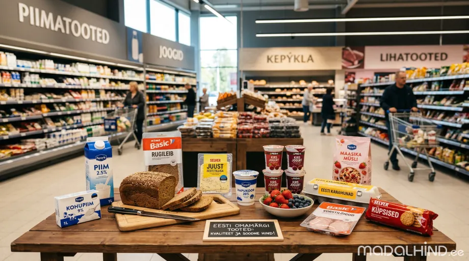 On rahaliselt väga soodne valida omamärgisega majapidamistarbeid