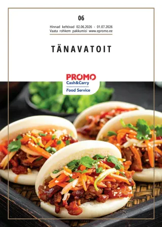 PROMO Cash&Carry • Food Service kliendileht