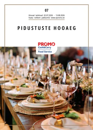 PROMO Cash&Carry • Food Service kliendileht