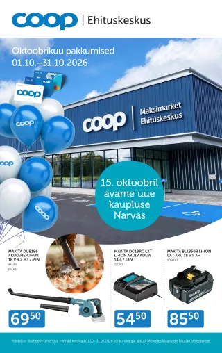 Coop Ehituskeskuse kliendileht - Coop • Ehituskeskuse kliendileht