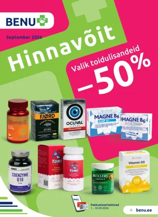 BENU apteek • kliendileht