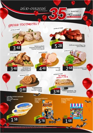 Grossi Toidukaubad kliendileht - Grossi Toidukaubad • Kliendileht